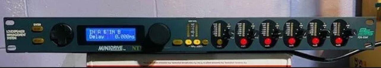 BSS FDS-336 Mini Drive Loudspeaker Management System  (NTM)