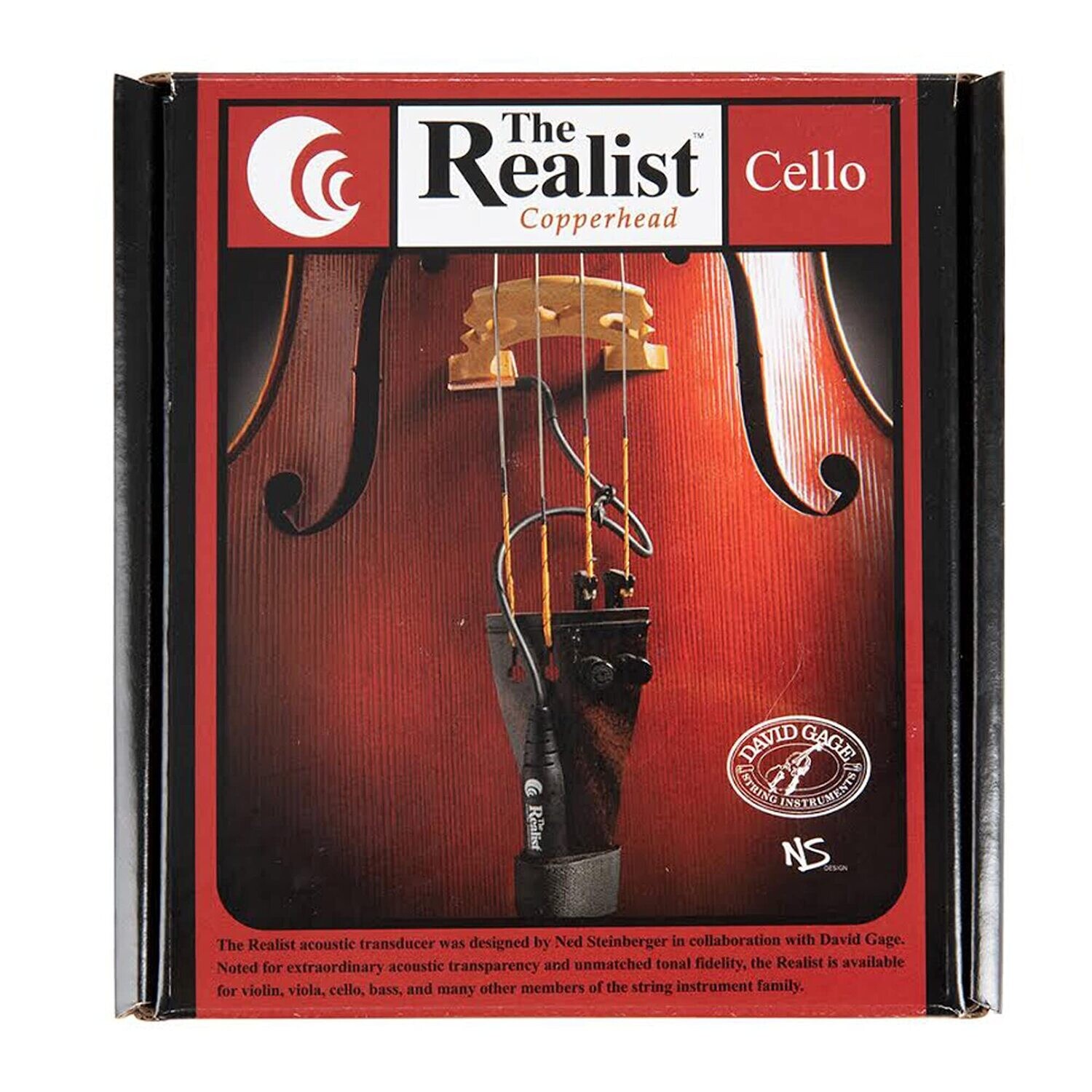 The Realist RLSTC1 Copperhead Cello Pickup