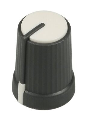 Soundcraft KA0453
White Top 10mm Rotary Knob for FX16ii