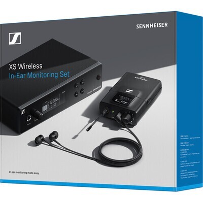Sennheiser XSW IEM SET Stereo In-Ear Wireless Monitoring System (A: 476 to 500 MHz)
#SEIEMXSWSA #XSW IEM SET (A)