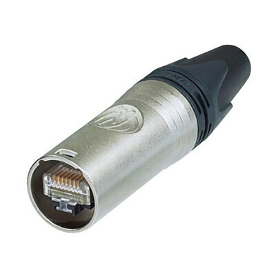 Neutrik etherCON Cat 6a Male Cable Connector (Nickel, ≤1.1mm Insulation)
#NENE8MX6T #NE8MX6-T