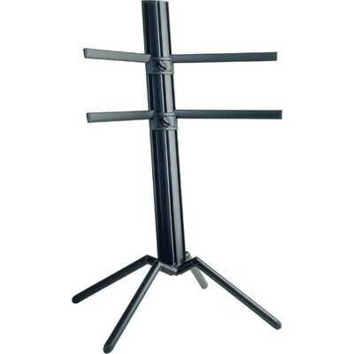 K&M 18850 Spider Double-Tier Keyboard Stand (Black)
#KM18860A MFR #18860-000-30
