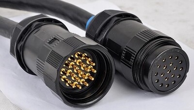 19 Pin Male Socapex Cable Connector.