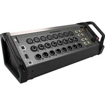 Allen &amp; Heath CQ-20B Ultracompact 20-Channel Digital Mixer (Rackmount/Stagebox)