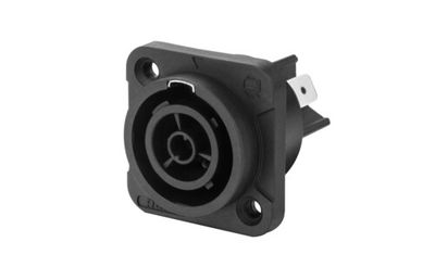 REAN RRAC3F-X-000-1 Power X Series IP65 Female powerCON Chassis Connector, Power Out