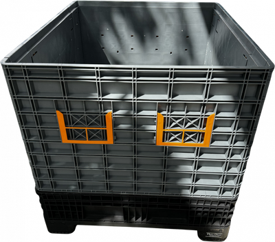 Foldable Pallet Box with Lid