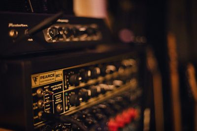 Bass Amplifier.