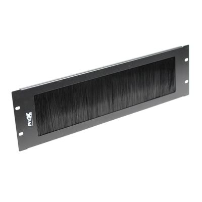 ProX T-P3BR Rack Panel Brush Cable Management Slot Strip (3 RU) #PRTP3BR #T-P3BR
