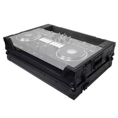 ProX Flight Case for Pioneer DDJ-REV7 Controller with 1 RU Rackspace and Wheels (All Black) #PRXSDDJRV7WB #XS-DDJREV7 WBL