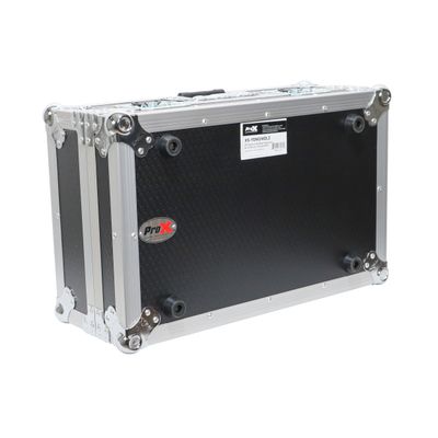 PROX ATA-Style Flight Case for Yamaha DM3 Mackie DLZ or Similarly Sized Equipment (Silver/Black) #PRXSYDM3MDLZ #XS-YDM3 MDLZ