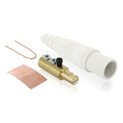 Leviton Cam lok White Male LV16D24UW
