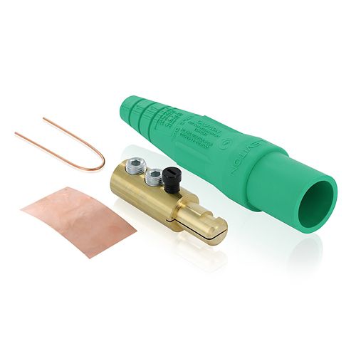 Leviton Cam lok Green Male LV16D24UG