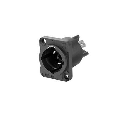 REAN RRAC3M-X-000-1 Power X Series IP65 Male powerCON Chassis Connector, Power In #RRAC3M-X-000-1 #RRAC3M-X-000-1