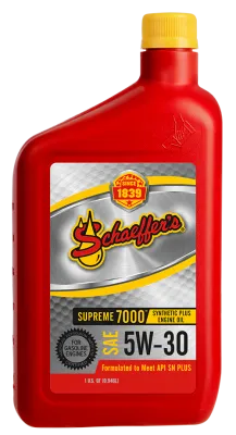 Schaeffer 0701-012 SUPREME 7000 SYNTHETIC PLUS   5W-30 QT