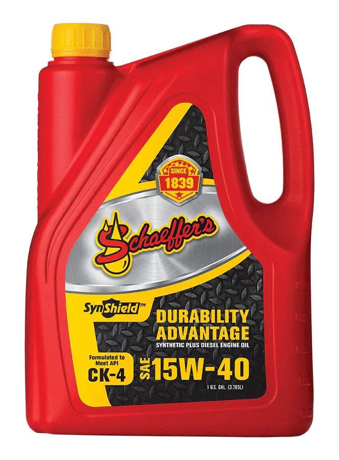 Schaeffer&#39;s 0700-006 SYNSHIELD DURABILITY ADVANTAGE  15W-40 G