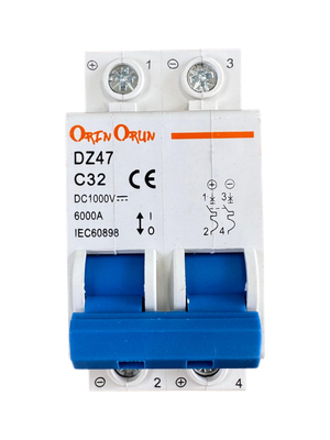 DC Breaker DZ47 - 63 DC TYPE 2P 32A