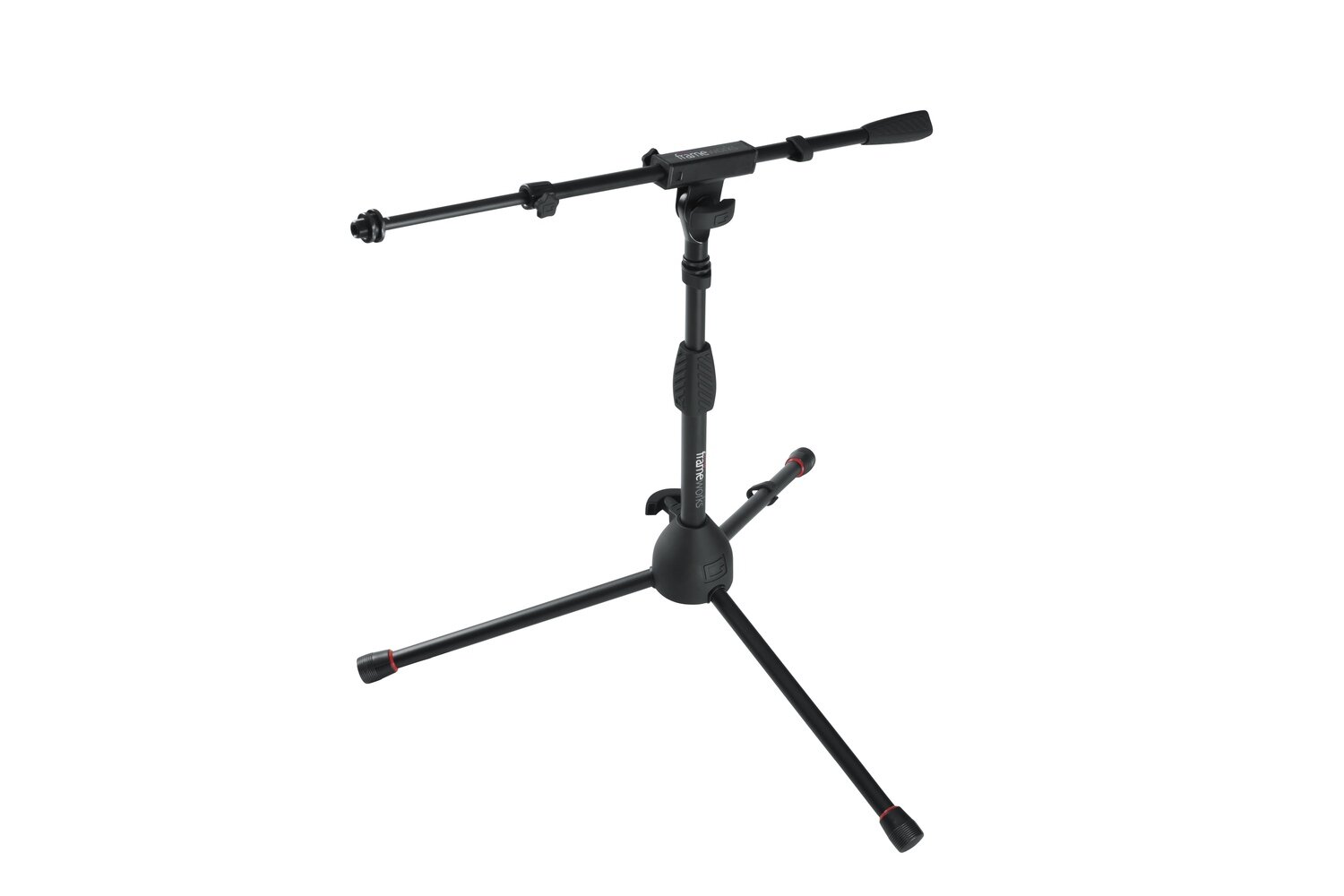 Gator Cases Frameworks Kick Drum / Amplifier Tripod Mic Stand with Telescoping Boom #GAGFWMIC2621 MFR #GFW-MIC-2621