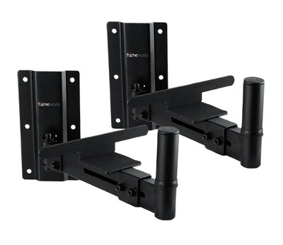 Gator Cases Frameworks Wall Mount Speaker Stands (Pair)  #GAGFWSPKWM10 MFR #GFW-SPK-WM100