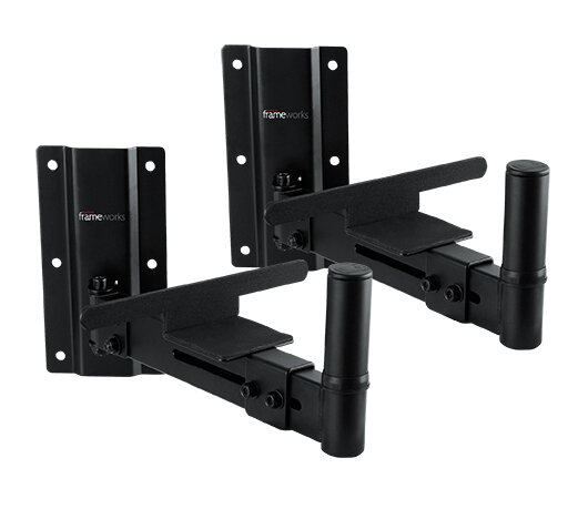Gator Cases Frameworks Wall Mount Speaker Stands (Pair)  #GAGFWSPKWM10 MFR #GFW-SPK-WM100