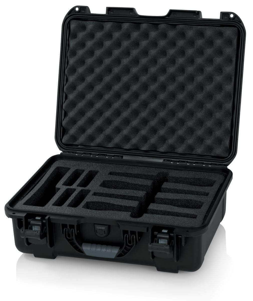 Gator Cases Waterproof Wireless-Microphone Case (Black) #GAGM04WMICWP MFR #GM-04-WMIC-WP Gator Cases Waterproof Wireless-Microphone Case (Black) #GAGM04WMICWP MFR #GM-04-WMIC-WP