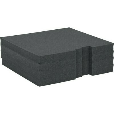 Gator Cases Replacement Diced Foam Block for Rackworks Standard-Depth 4 RU Drawer  #GAGRWDRWFOM4 MFR #GRW-DRWFOAM-4