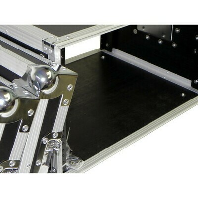 ProX X-8UE Deluxe Flight Case for Effects Rack (8 RU) #PRX8UE MFR #X-8UE