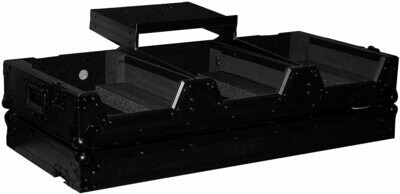 ProX DJ Coffin Flight Case for Pioneer DJ DJM-900 Mixer and Two CDJ-2000NXS2 Players (Black on Black) #PRXSCDM2KWBB MFR #XS-CDM2000WLTBL