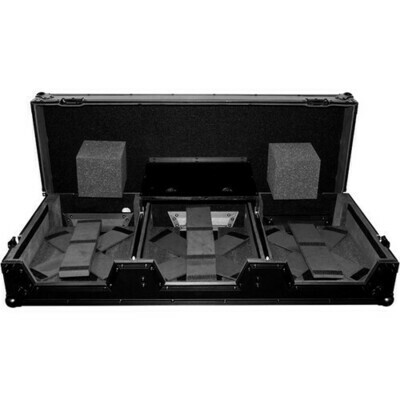 ProX DJ Coffin Flight Case for Pioneer DJ DJM-900 Mixer and Two CDJ-2000NXS2 Players (Black on Black) #PRXSCDM2KWBB MFR #XS-CDM2000WLTBL