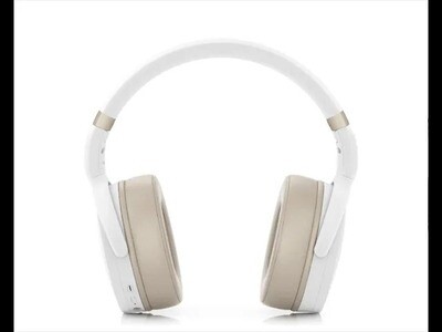 Sennheiser HD 450BT Noise-Canceling Wireless Over-Ear Headphones (White) #SEHD450BTW MFR #508387