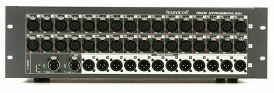 Soundcraft Mini Stagebox 32i for Si Series Consoles #SOMSB32I2X MFR #MINI STAGEBOX 32I US