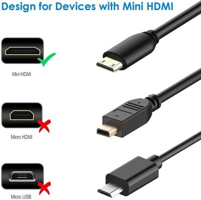 Rankie Mini HDMI to HDMI Cable