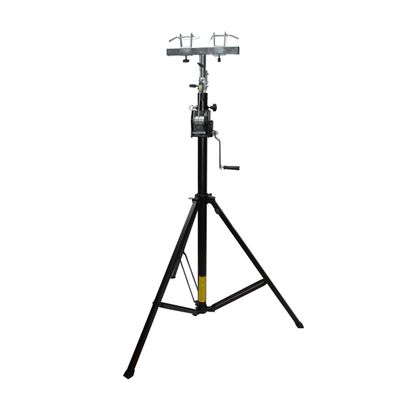 Pro X XT-LS132 14 Ft Heavy-duty Lighting Crank Truss Stage Stand Includes T-Adapter Truss Mount 200 lbs Capacity