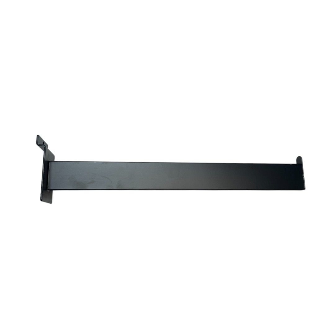 Slat Wall Hooks Rectangle 13X38X1.0mm Black