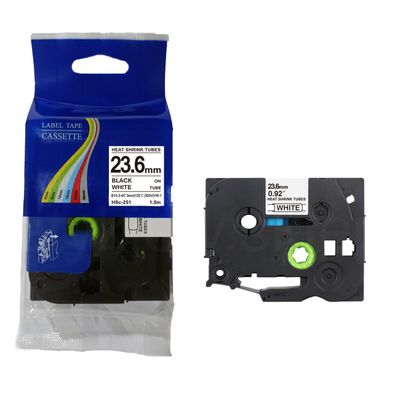 HSc-251- Black on White (23.6mm)