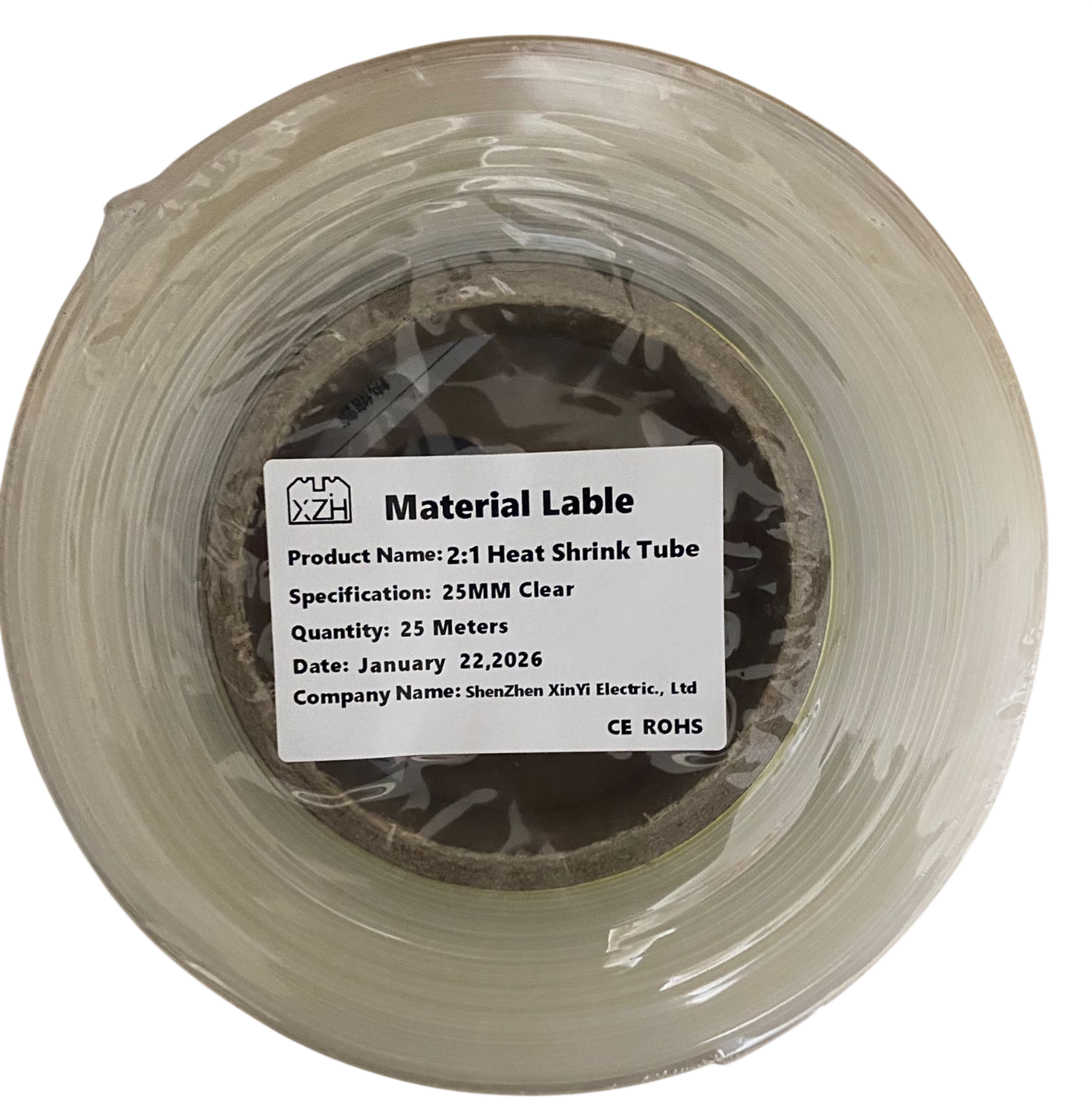 Heat Shrink 2:1 25MM Clear