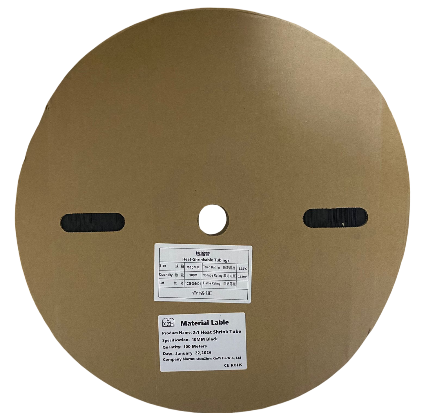 Heat Shrink 2:1 10MM Black