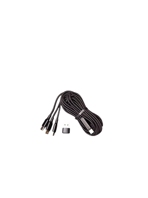 USB 2.0 to 2 USB C and Lighting