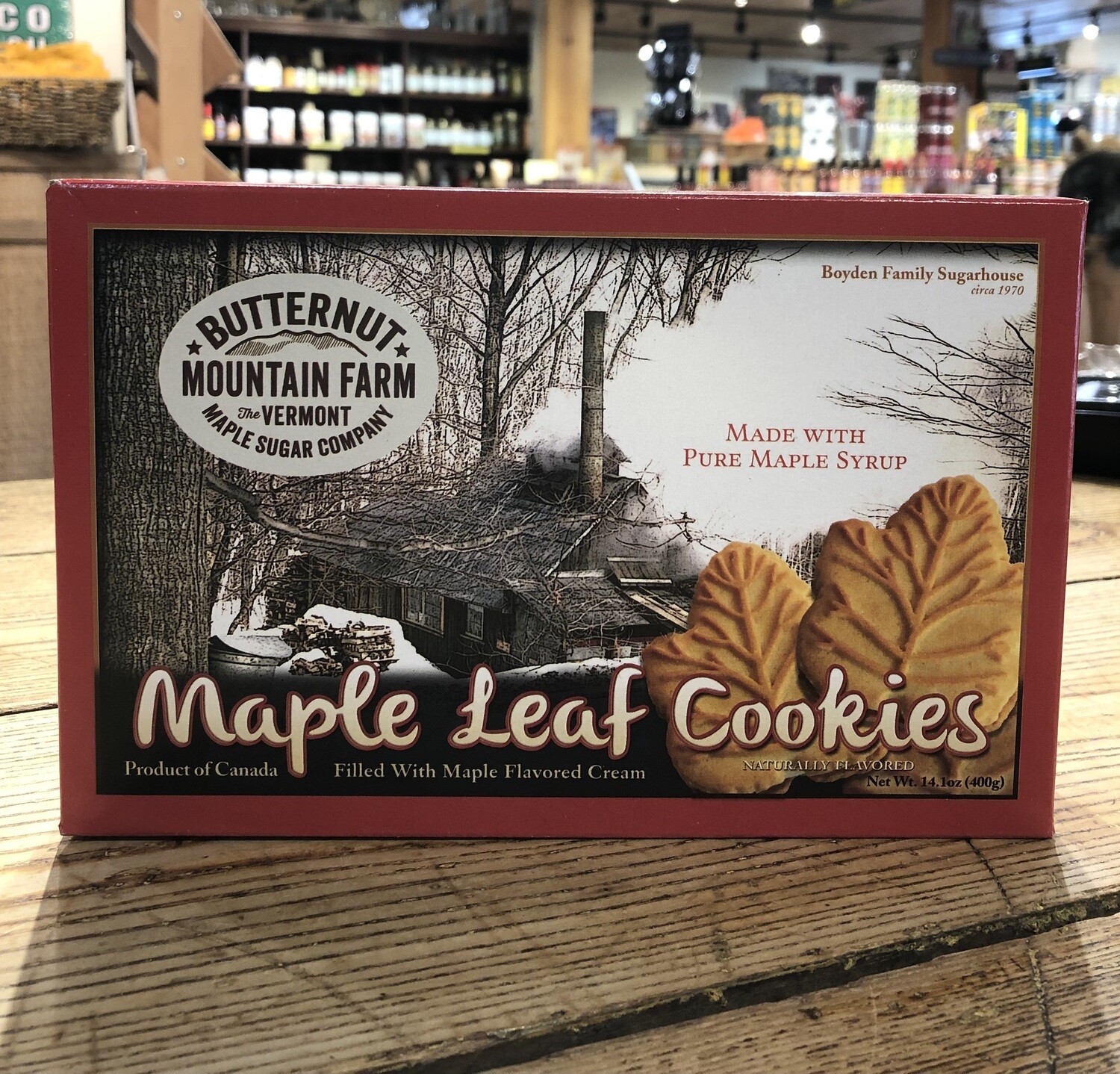 Maple Leaf Cookies Butternut