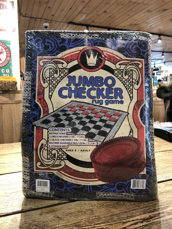 Jumbo Checkers Rug