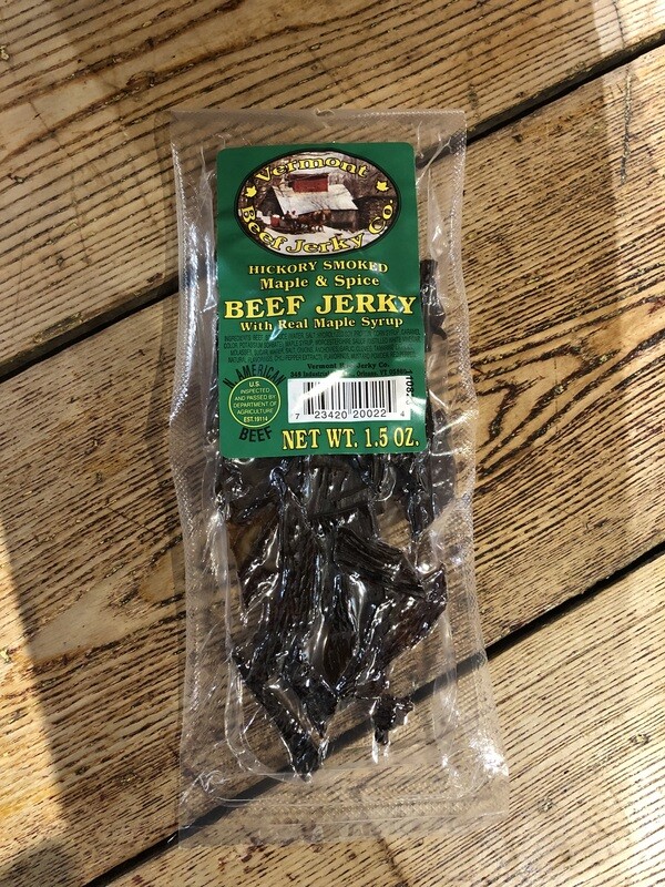 VT Jerky Maple &amp; Spice  1.5 oz