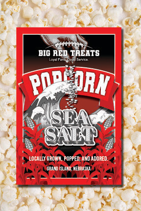 Gourmet Sea Salt Popcorn
