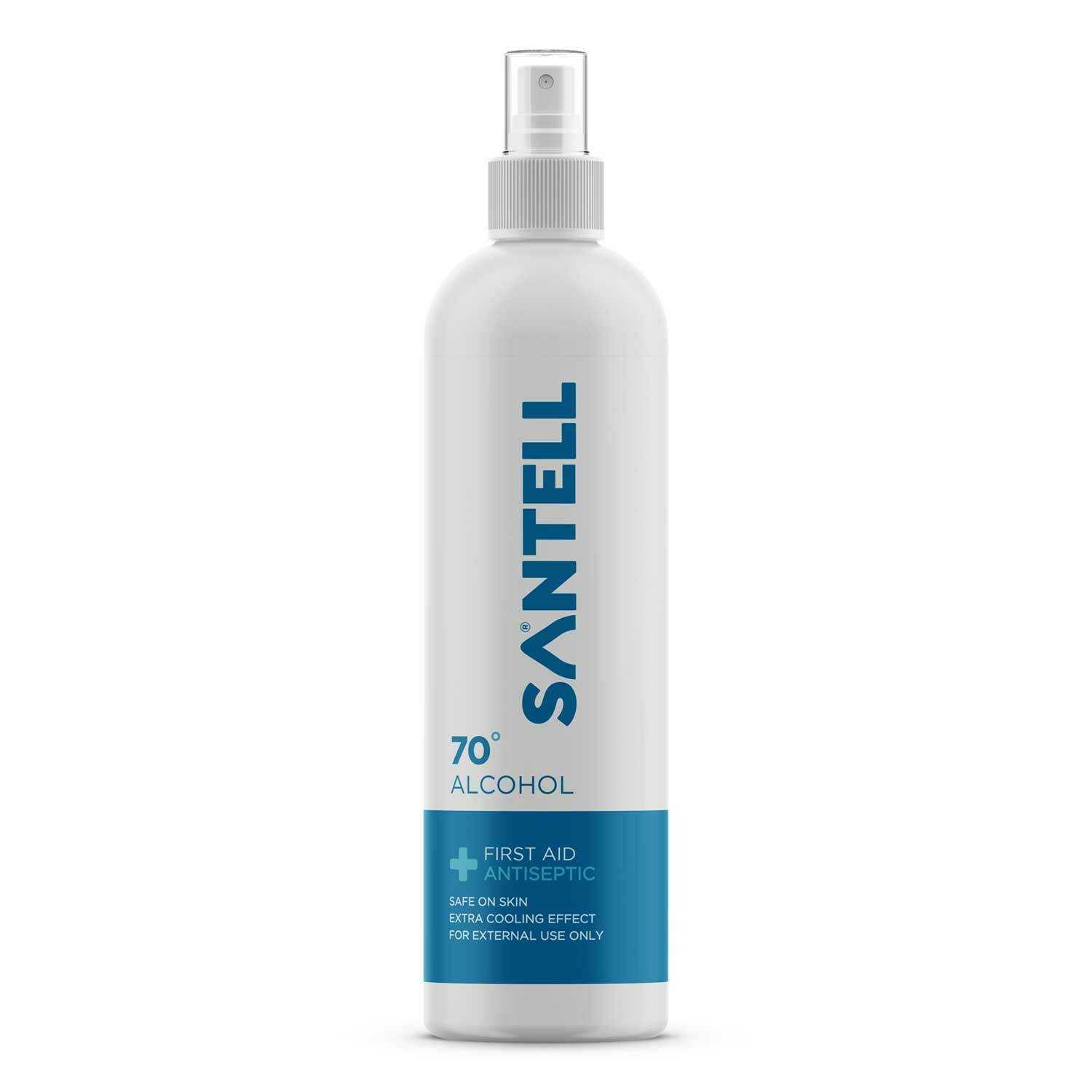 SANTELL Premium First Aid Antiseptic 70-degrees Alcohol (500ml)