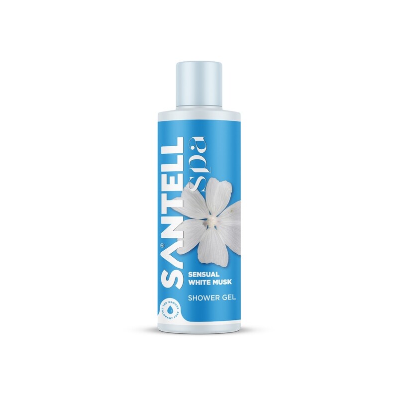Santell Spa Shower Gel 500ml Sensual White Musk