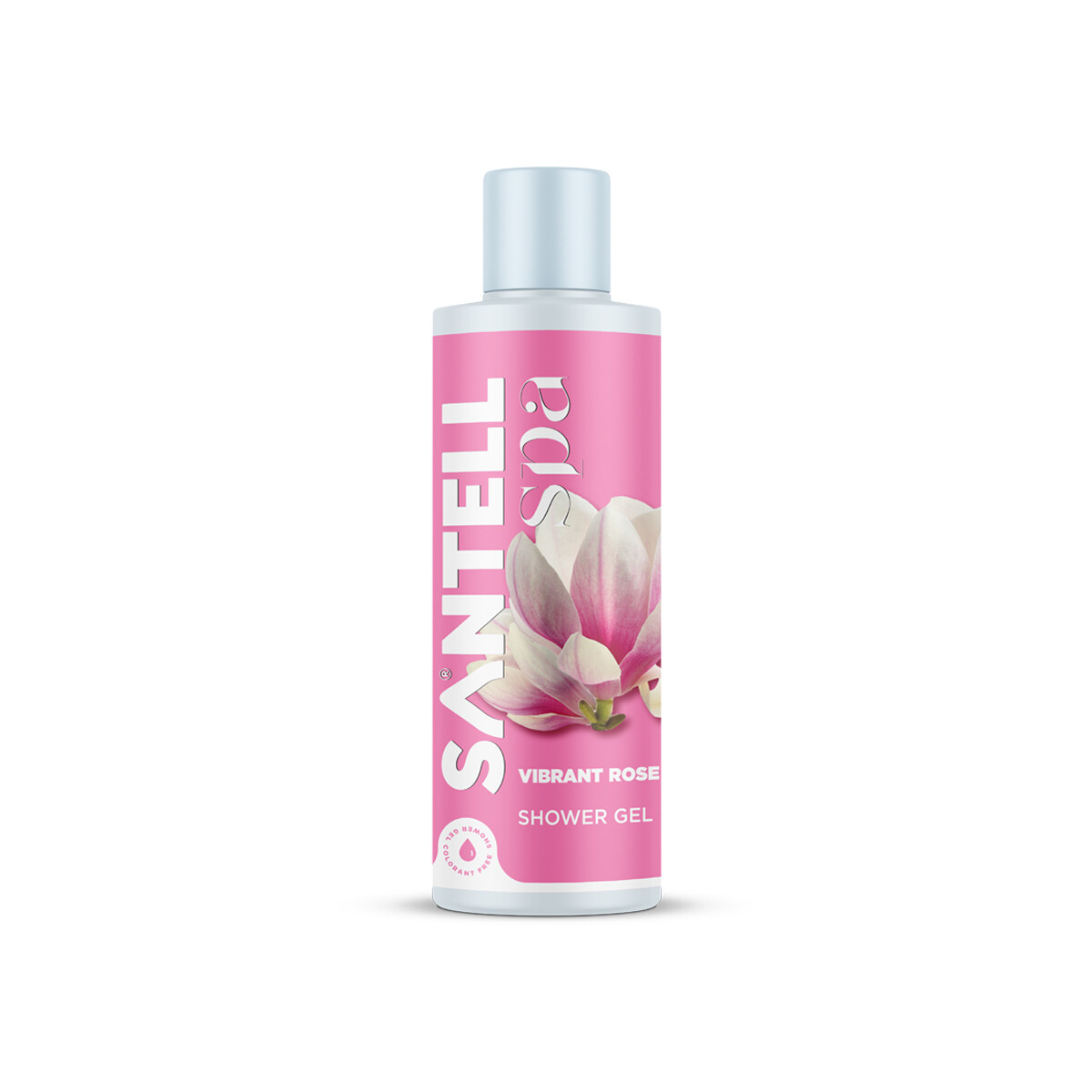 Santell Spa Shower Gel 500ml Vibrant Rose