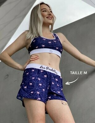 Short Flamants Roses taille XS