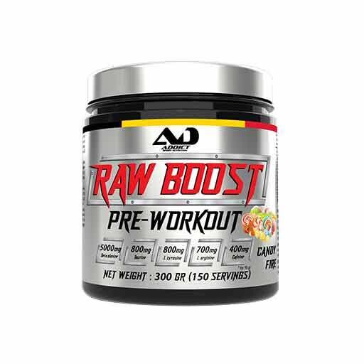 RAW BOOST PRE WORKOUT tous les parfuns
