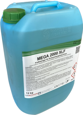 Dr. Nüsken Mega 2000 XLF, alkalischer Intensivreiniger, 12 Liter Kanister Konzentrat