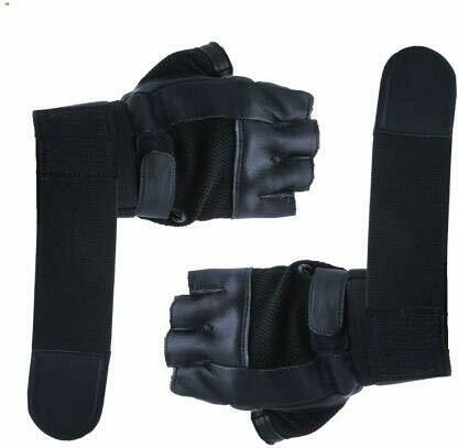 Heavy Lift Gym Gloves with Wrist Wrap - Pair of 2