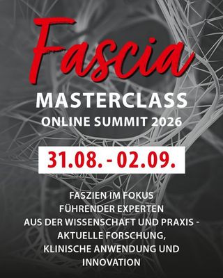 FASCIA MASTERCLASS ONLINE SUMMIT 2026 FASCIA MASTERCLASS ONLINE SUMMIT 2026