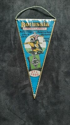 Wimpel Borussia Mönchengladbach Erfolge bis 1977 Wimpel Borussia Mönchengladbach Erfolge bis 1977
